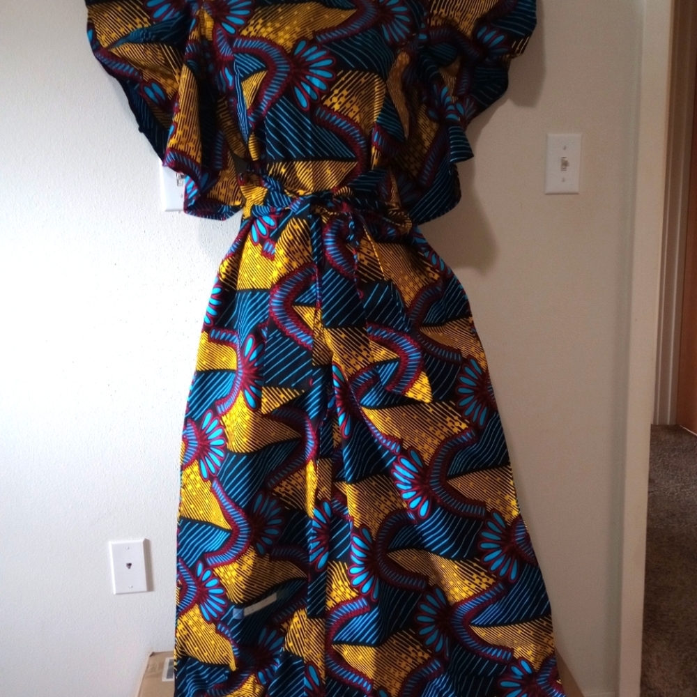 African Ankara Jumpsuit